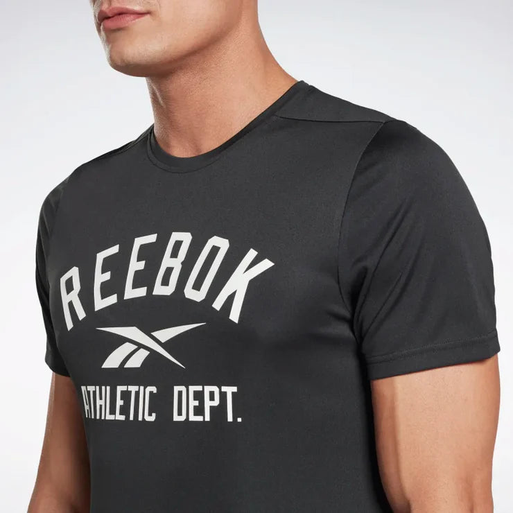 Reebok Men's Athlete/Training Black T-Shirt