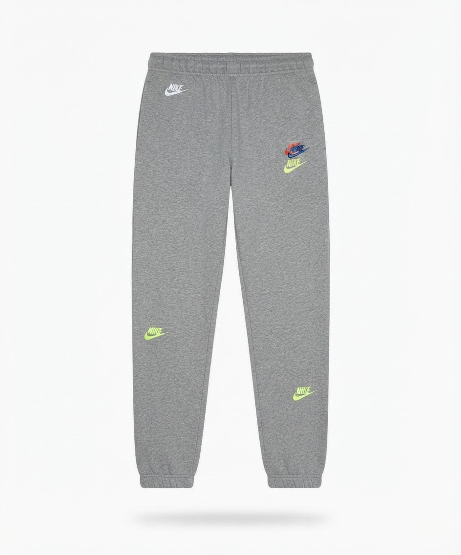 Men's Grey Multi-Graphic French Terry Trouser