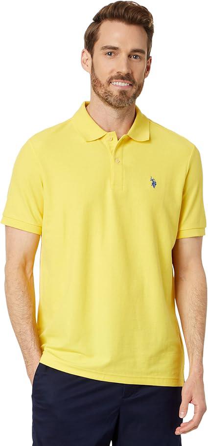 Men’s Yellow U.S. Polo Assn. Polo Shirt