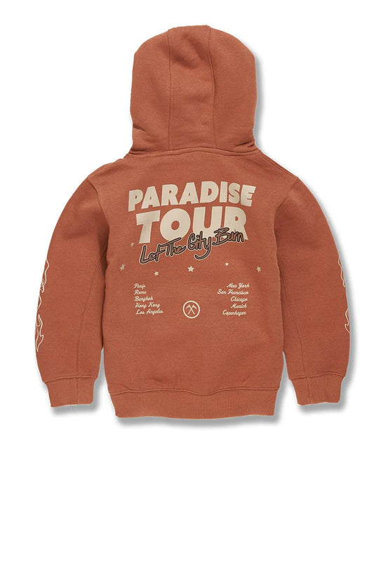 Jordan Craig Paradise Tour Pullover Hoodie – Caramel