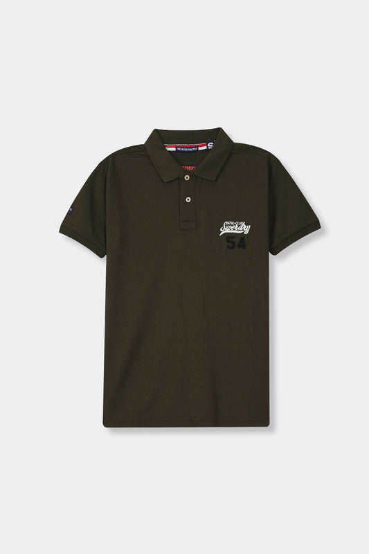 Superdry Men's Green Polo Shirt