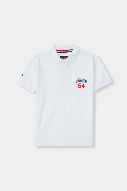 Superdry Men's White Polo Shirt