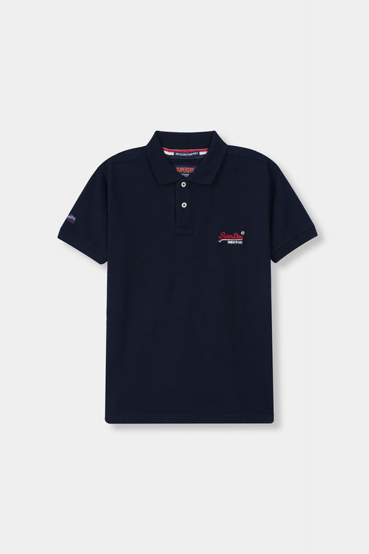 Superdry Men's Navy Blue Polo Shirt