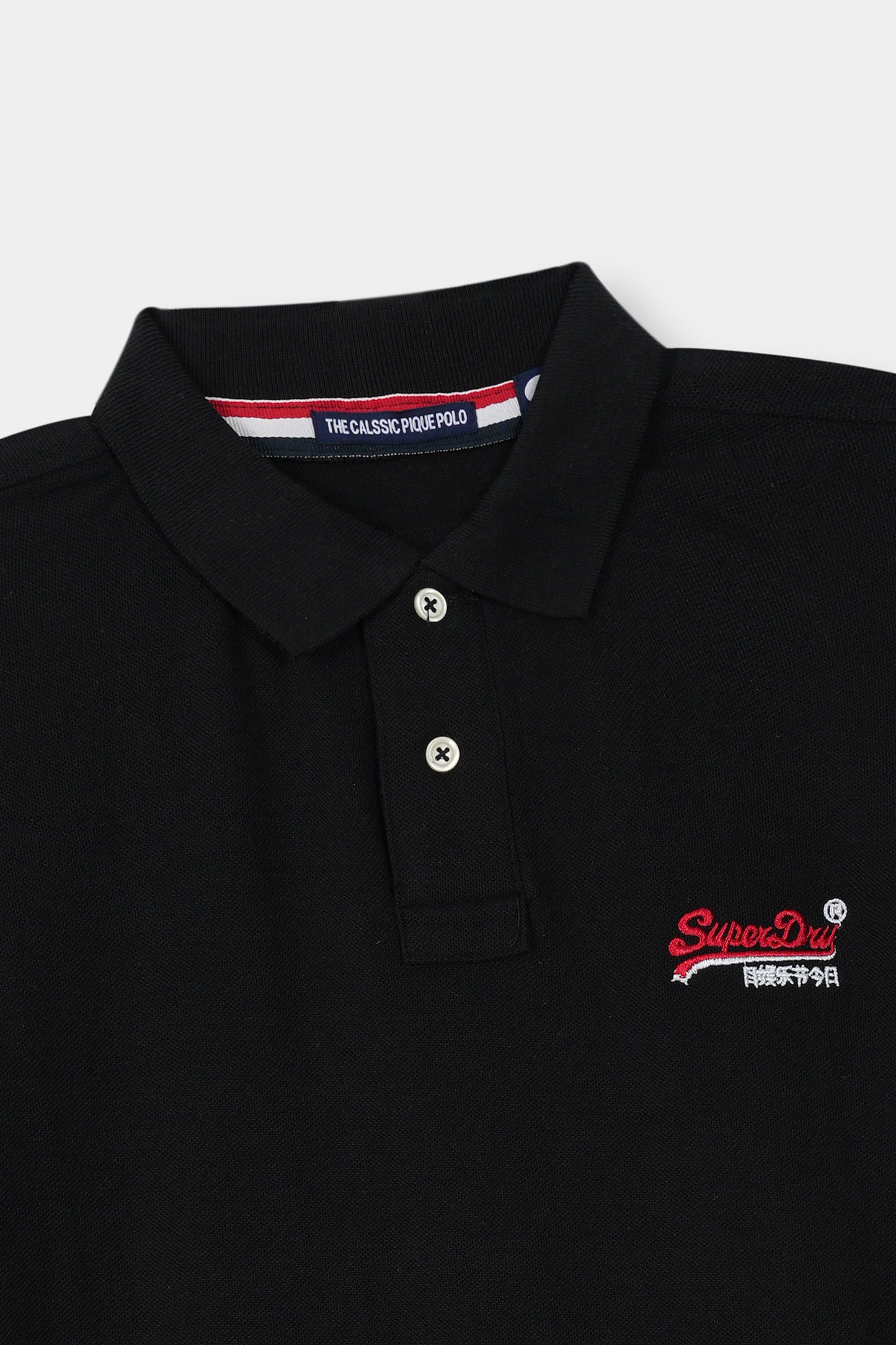 Superdry Men's Black Polo Shirt