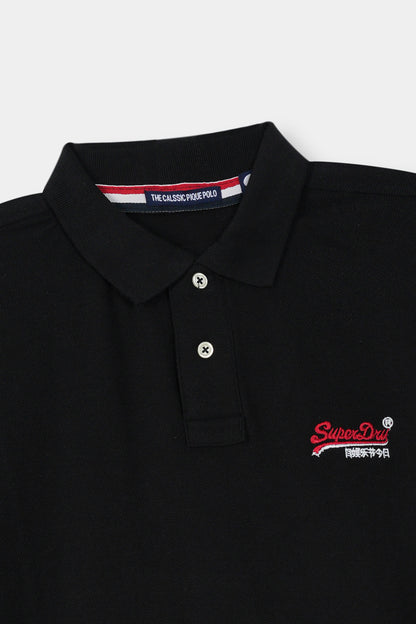 Superdry Men's Black Polo Shirt