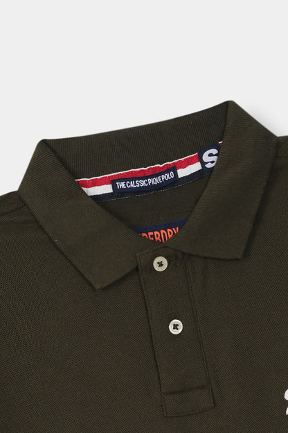 Superdry Men's Green Polo Shirt