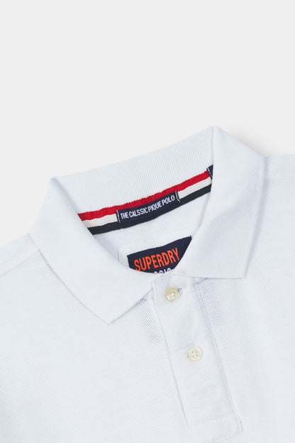 Superdry Men's White Polo Shirt