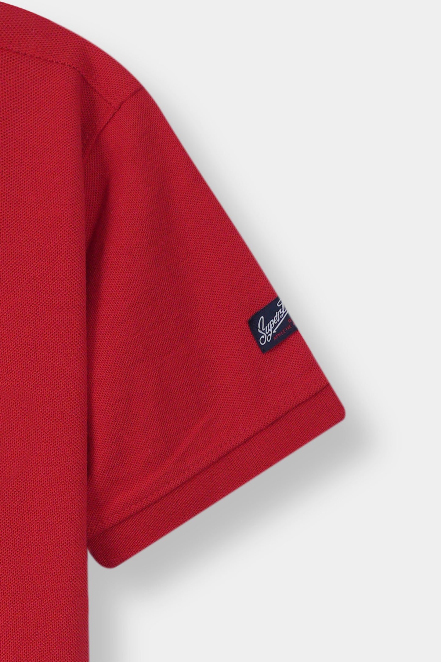 Superdry Men's Red Polo Shirt