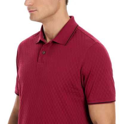 Ted Baker Men’s Red Polo Shirt with Black Tipping