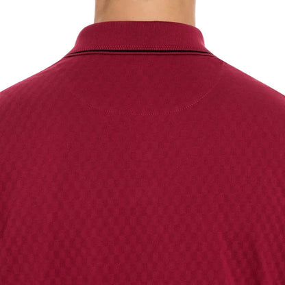 Ted Baker Men’s Red Polo Shirt with Black Tipping