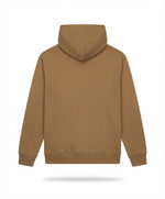 Men's Brown Varsity Graphic Fleece Hoodie