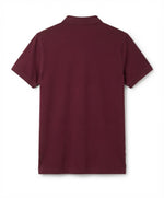 Men's Block Striped Cotton Polo Shirt