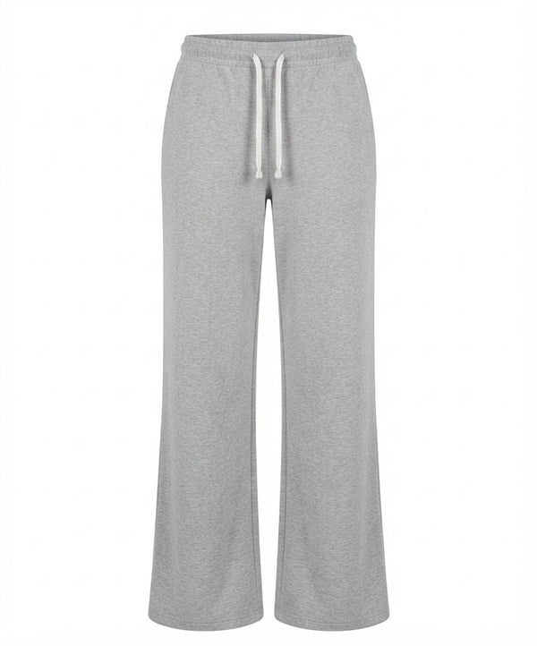 Women's Soft Cotton Jersey Wide Leg Trousers