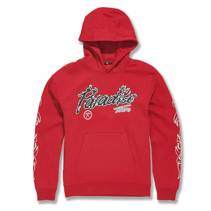 Jordan Craig Paradise Tour Pullover Hoodie – Red Chicago