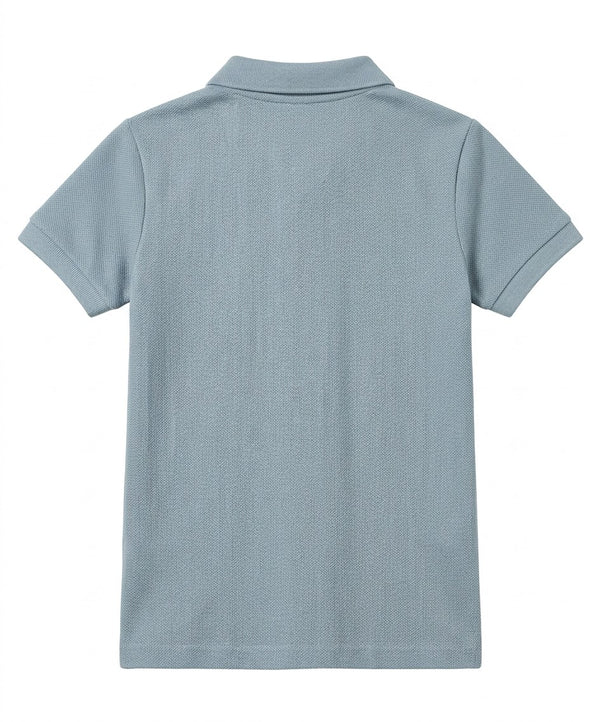 Kids' Textured Zip Polo