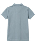 Kids' Textured Zip Polo