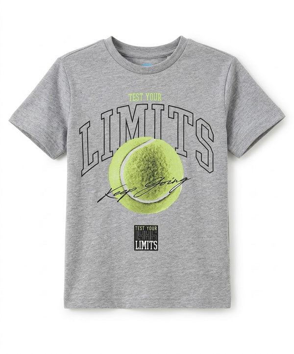 Kids' "Test Your Limits" Tennis Tee