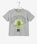 Kids' "Test Your Limits" Tennis Tee