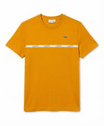 Men's Logo Stripe Cotton Tee