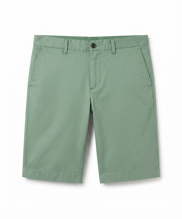 Men's Sage Green Cotton Chino Shorts