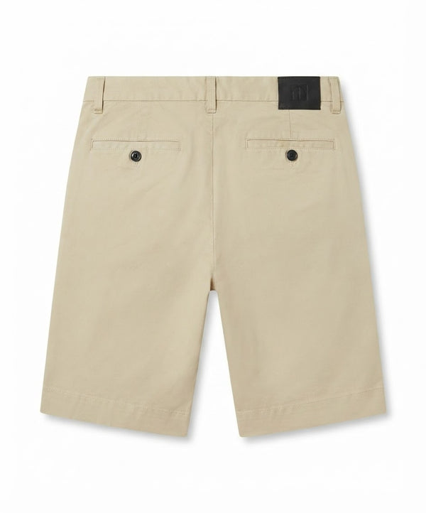 Men's Sand Patch-Detail Cotton Chino Shorts