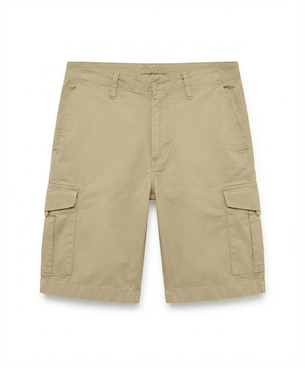 Men's Cotton Flap-Pocket Cargo Shorts