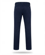 Men's Navy Blue Cotton Chino Pants