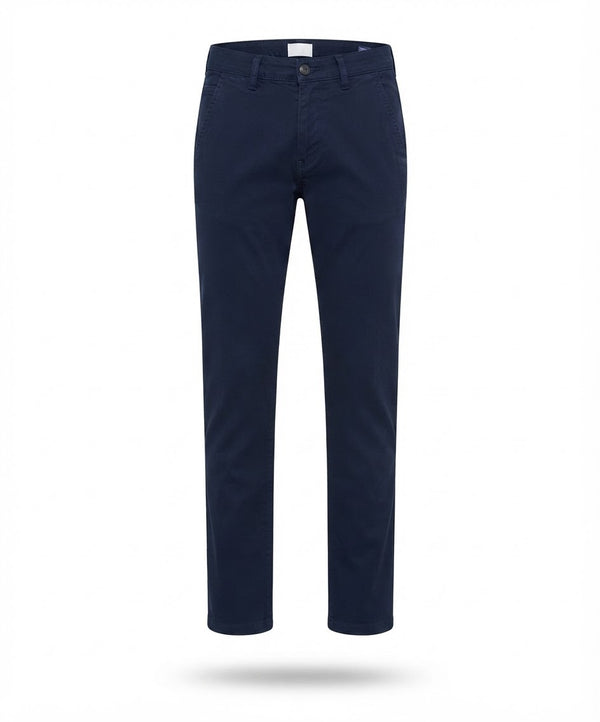 Men's Navy Blue Cotton Chino Pants
