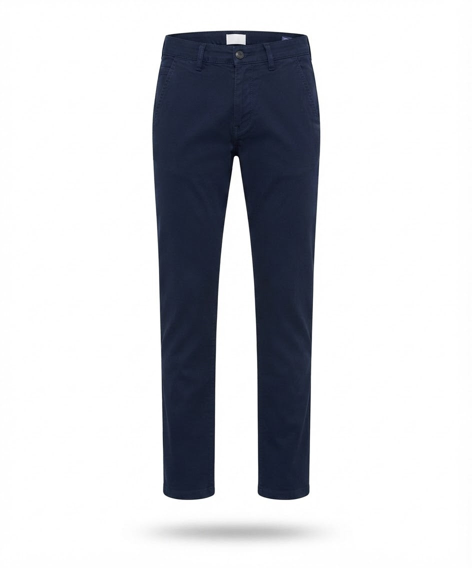 Men's Navy Blue Cotton Chino Pants