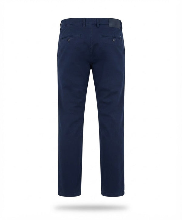 Men's Navy Blue Cotton Chinos