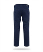 Men's Navy Blue Cotton Chinos
