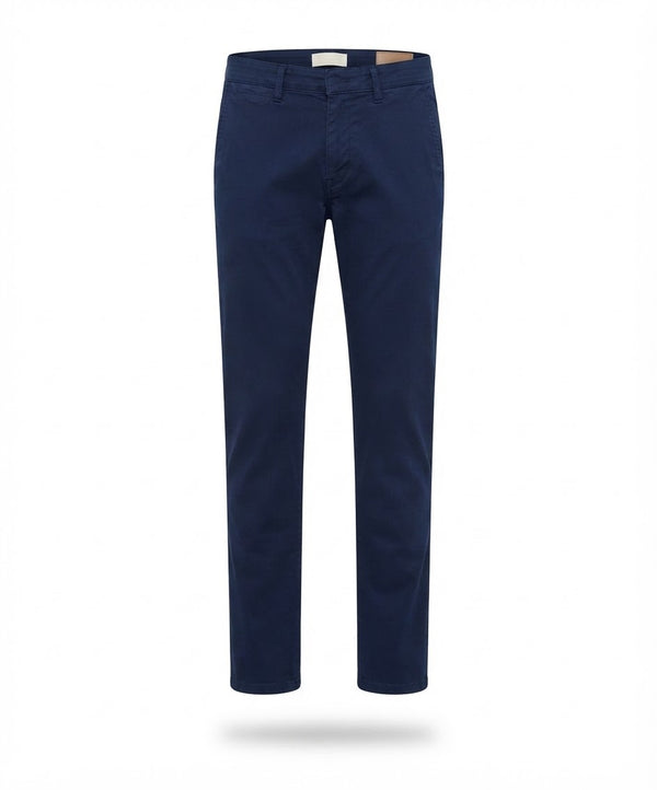 Men's Navy Blue Cotton Chinos