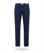 Men's Navy Blue Cotton Chinos