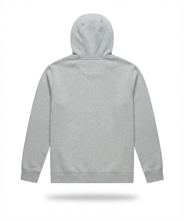 Men's Grey Fleece Pullover Hoodie