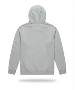 Men's Grey Fleece Pullover Hoodie