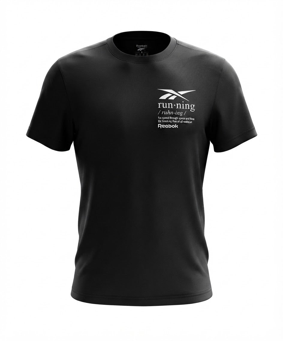 Stealth Definition Run Tee – Black