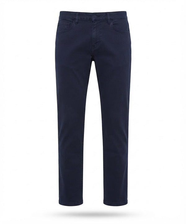 Men's Dark Navy Cotton Pants