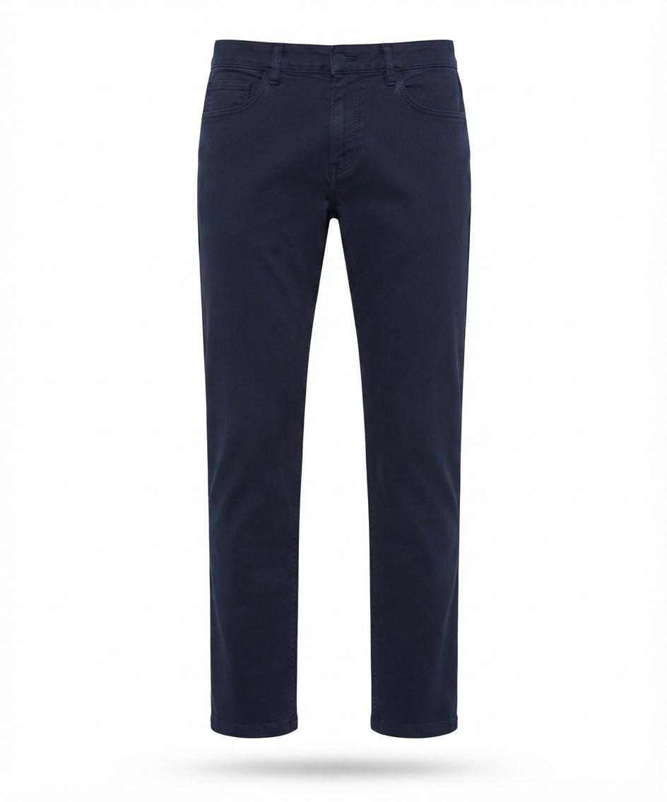 Men's Dark Navy Cotton Pants