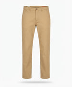 Men's Beige Cotton Chino Pants