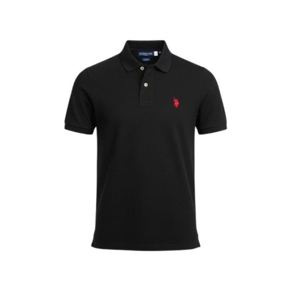 U.S. Polo Assn. Men’s Black Classic Polo Shirt