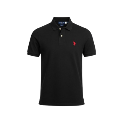 U.S. Polo Assn. Men’s Black Classic Polo Shirt