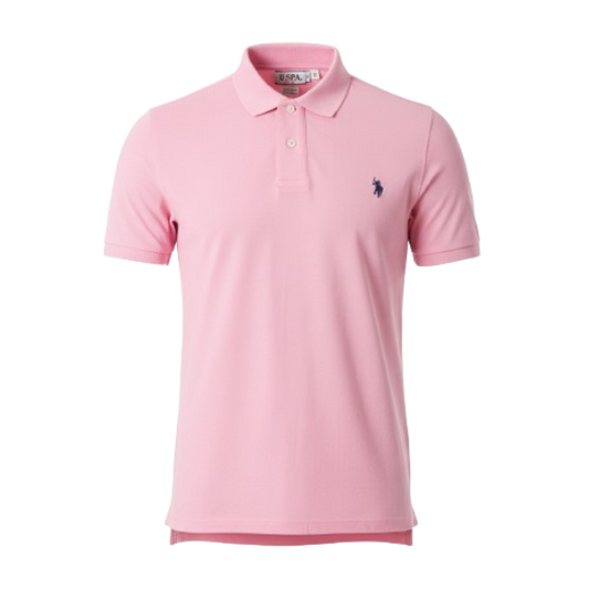 U.S. Polo Assn. Men’s Classic Pink Polo Shirt