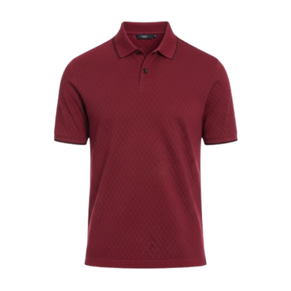 Ted Baker Men’s Red Polo Shirt with Black Tipping