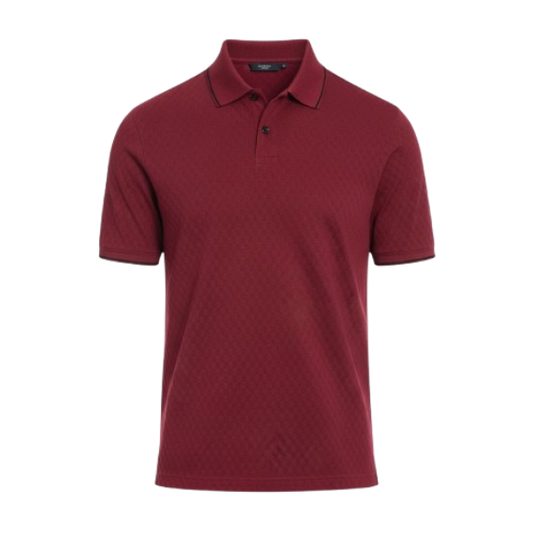 Ted Baker Men’s Red Polo Shirt with Black Tipping